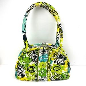 Vera Bradley Eloise Satchel 'Limes Up" Handbag